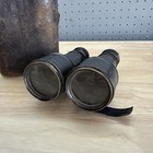 Vintage Early 1900   s Binoculars Chevalier Opticien Paris With Case Premier Paris