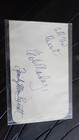 Signed Bob Marley   Aston  family Man  Barrett Autographed Page Rastafarian Rare
