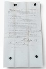 1857 Richard Imlay Patent License Stoughton Branch Rr Canton Cars  25 24