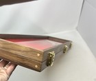 Walnut Wood Display Case 9 X 25 X 2 For Arrowheads Knives Collectibles   More