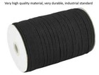 80 100 125 Yard Elastic Band Cord 6mm Width Diy Mask Sewing Trim Knitted Spandex
