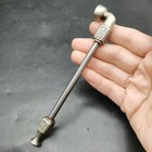 Vintage Copper Smoking Pipe 14cm Iron Stem Antique Style Craft Decor Collectible