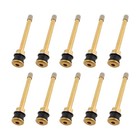 100 Kit Tr572 Truck Tire Valve Stem Wheels 22 5  24 5 For Rim    625  holes L 4 