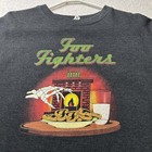 Vintage Foo Fighters Milk   Cookies Skeleton Band Concert Tour Sweatshirt Gray L