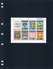 17 00 Scott Value  - 1998 Colombia Military Academies S s Emblems Cv Mnh Nh Umm