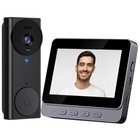 Wireless Video Door Bell Bluetooth Phone Intercom System Monitor Doorbell Camera