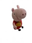 Ty Beanie Babies Peppa Pig Plush Holding Teddy Bear Soft Stuffed Animal 8 In