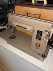 Vintage Singer 301a Sewing Machine With Case   Foot Pedal Working