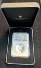2020p  1 Australia 1oz 999 Silver Wedge-tailed Eagle Hr Ngc Pf70 Mercanti Signed