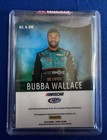 2019 Prime Prime Number Die Cut Signatures N-bw Bubba Wallace  30 43   blue Ink 
