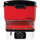 Starfrit Electric Hot Dog Steamer Red Water Level Indicator Sliding Tray 16 In H
