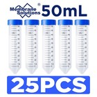 50ml Disposable Centrifuge Tube With Graduated Scale Plastic Lab Vial Test Tube