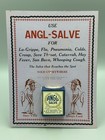 Vintage Angl Salve Medicine Advertising Drug Store Sign Native American Chief