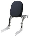 Yhmoto Motorcycle Passenger Backrest Sissy Bar With Luggage Rack Set For Hond   