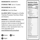 Food To Live Amaranth Flour     Finely Milled Amaranth Grains  Vegan  Kosher  Bulk