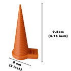 O-ring Gauge Sizing Cone Measuring Tool 3mm-30mm   Thickness Chart Orange
