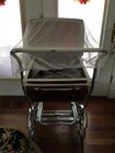 Antique Vintage Full Size Baby Carriage Badssinet Travel  Made By Wonda