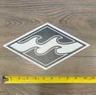 Billabong Team Xxl 11  X 6  Sticker Surf Skate Snowboard Car Decals Black White