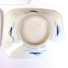 3 Hand Painted Antique Chinese Porcelain Plate 8x9 5 Inch