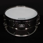 Ludwig 7  X 13  Universal Brass Snare Drum  Black Nickel Hardware