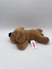 Melissa   Doug Puppy Dog Plush Brown Laying Stuffed Animal Toy 10   