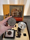 Vtg Kodak Lot Of Brownie Holiday Camera  bonus  Kodak Tin Film Canister   Filter