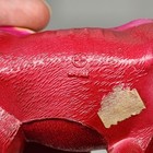 Vintage Celluloid Red Bulldog Figurine Toy Made In Japan