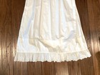 Vintage 1900s 1910s Girls White Cotton Chemise Slip