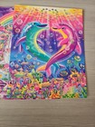 3x  Lisa Frank  2 Pocket Colorful School Folder