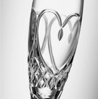 Waterford Love True Love Flute Set Of 2 Crystal Champagne Heart Glasses Box