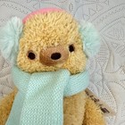 Gund Pusheen Winter Sloth With Ear Warmers And Scarf Plush 10  New