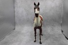 Vintage Marx Toys Johnny West Storm Cloud Pinto Brown White Horse With Saddle