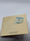 Sea World Harp Seal Ceramic Souvenir On Card Figurine 2 25  L X 1 25  Vintage