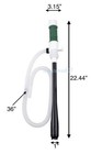 Battery Powered Electric Fuel Transfer Siphon Pump Gas Oil Water Liquid 2 2 Gpm