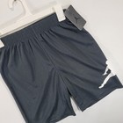 Jordan Boys Jumpman Mesh Athletic Shorts Black White 957371-023 Large L