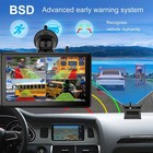 7 5   Dvr Monitor Wireless 2x Backup Camera Solar Magnetic Bsd Kit For Rv Truck