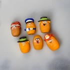 1988 Mcdonald s Happy Meal Mcnugget Nugget Buddies Lot -vintage Lot Of 6 W  Hats