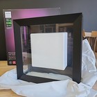 Philips Hue Econic Square Outdoor Smart Wall Light  Black  Hue Bridge Required