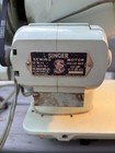 Vintage Green Singer Sewing Machine W  Pedal Model 319w