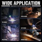 Auto-darkening Welding Helmet large View True Color Welder Helmet With Side View