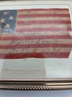 1861 Antique 7 Medallion Star American Parade Flag Folk Art Civil War Sale Find