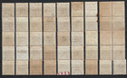 British Mandate 1920 - 1921 Study Selection Of 45 Mint Never Hinged  H    No Gum