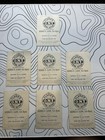 Antique Clark s O n t  Spool Cotton Trade Cards Complete 7 Day Set Victorian
