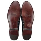 New Vintage Bragano Exotic Crocodile Leather Dress Shoes Mens 13n Brown Black