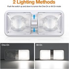 Rv Lights Interior 12 Volt Led Lights 1000lm Camper Lights 8wled Lights Interior