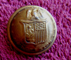Civil War New York State Militia Staff Officer Coat Button