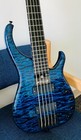 Modulus 5-string Electric Graphite Bass Guitar Blue Right-handed With Case