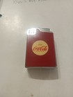 Rare Deluxe Blue-bird Coca-cola Red Musical Lighter In Original Box Nos