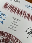 Supernatural Series Finale Script Signed- Autograph Reprints- Winchesters