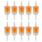 10pcs Set Motor Inline Gas Oil Fuel Filter Small Engine For 1 4   5 16  Line